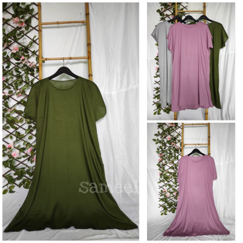 Daster Bali Jumbo Midi Dress Rayon Kekinian Ld 120