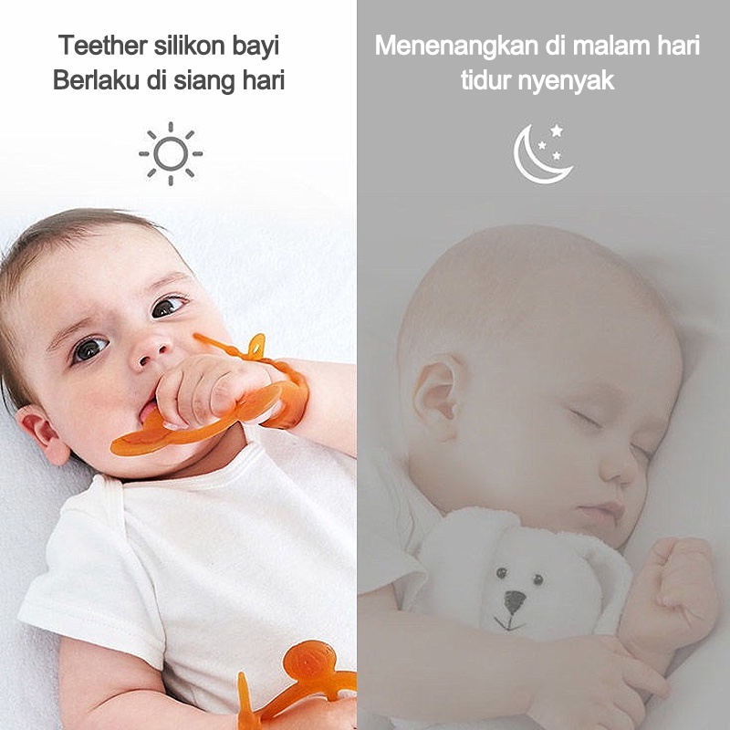 Teether bayi/Gigitan bayi teether/Teether gelang teether BPA Free/Teether bayi gelang  L68