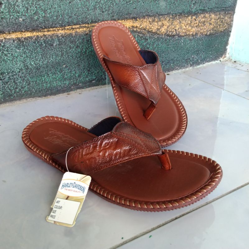 sandal jepit kulit asli sandal kulit asli