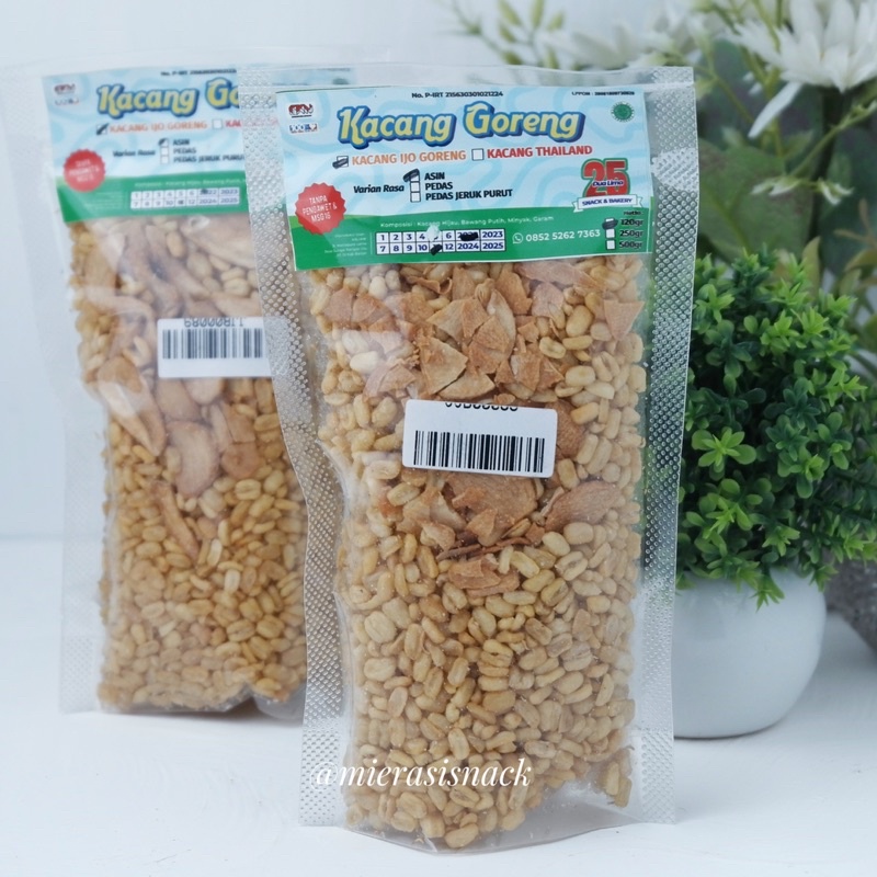 

Kacang Hijau Goreng Kupas cap 25 | kacang tolo | jajanan lebaran | makanan ringan
