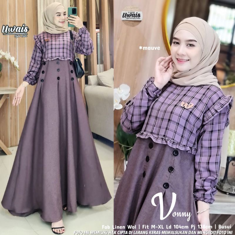 VONNY DRESS BY UWAIS