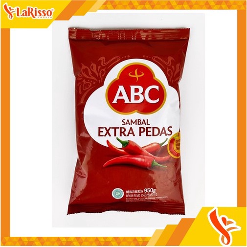 

ABC SAMBAL EXTRA PEDAS POUCH 950GR