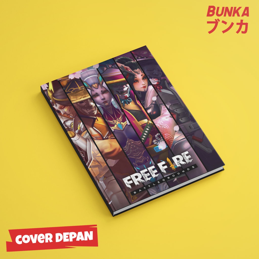 

Notebook Free Fire Battle Hardcover A5 Skin Buku Tulis Catatan Notes Agenda Planner Jurnal