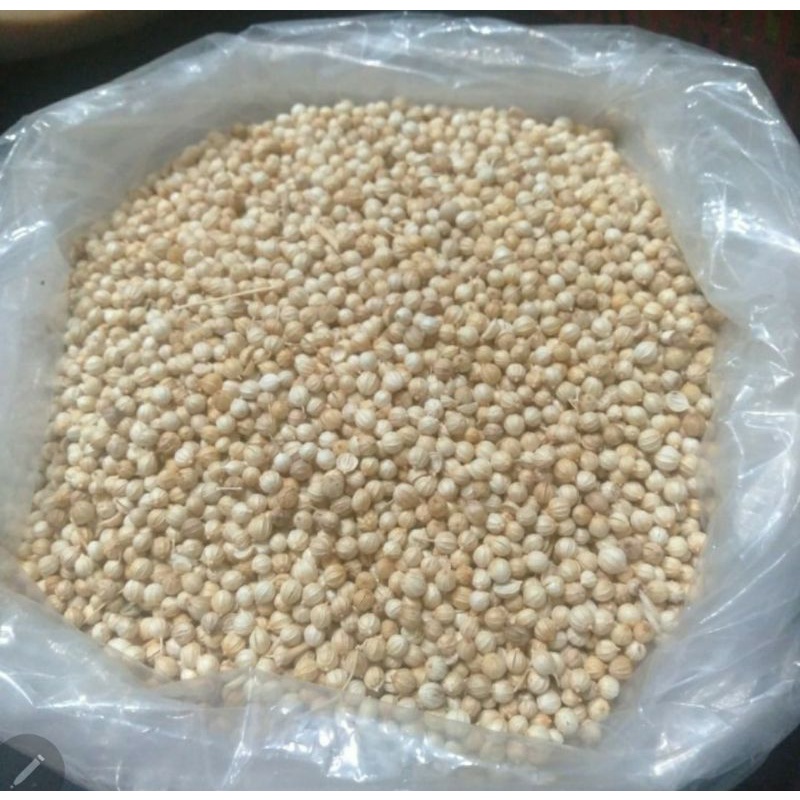 

Biji ketumbar kuning/tumbar kuning premium 250gram.