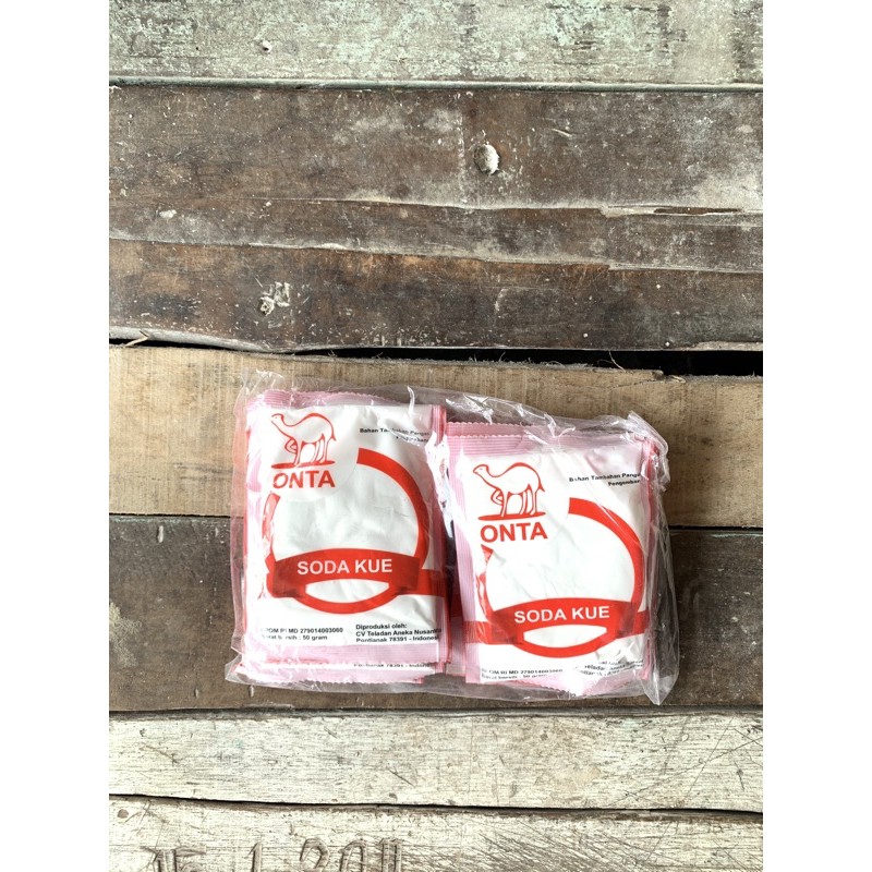 

Soda Kue 1 pack isi 10@ 50gram Cap Onta HARGA GROSIR