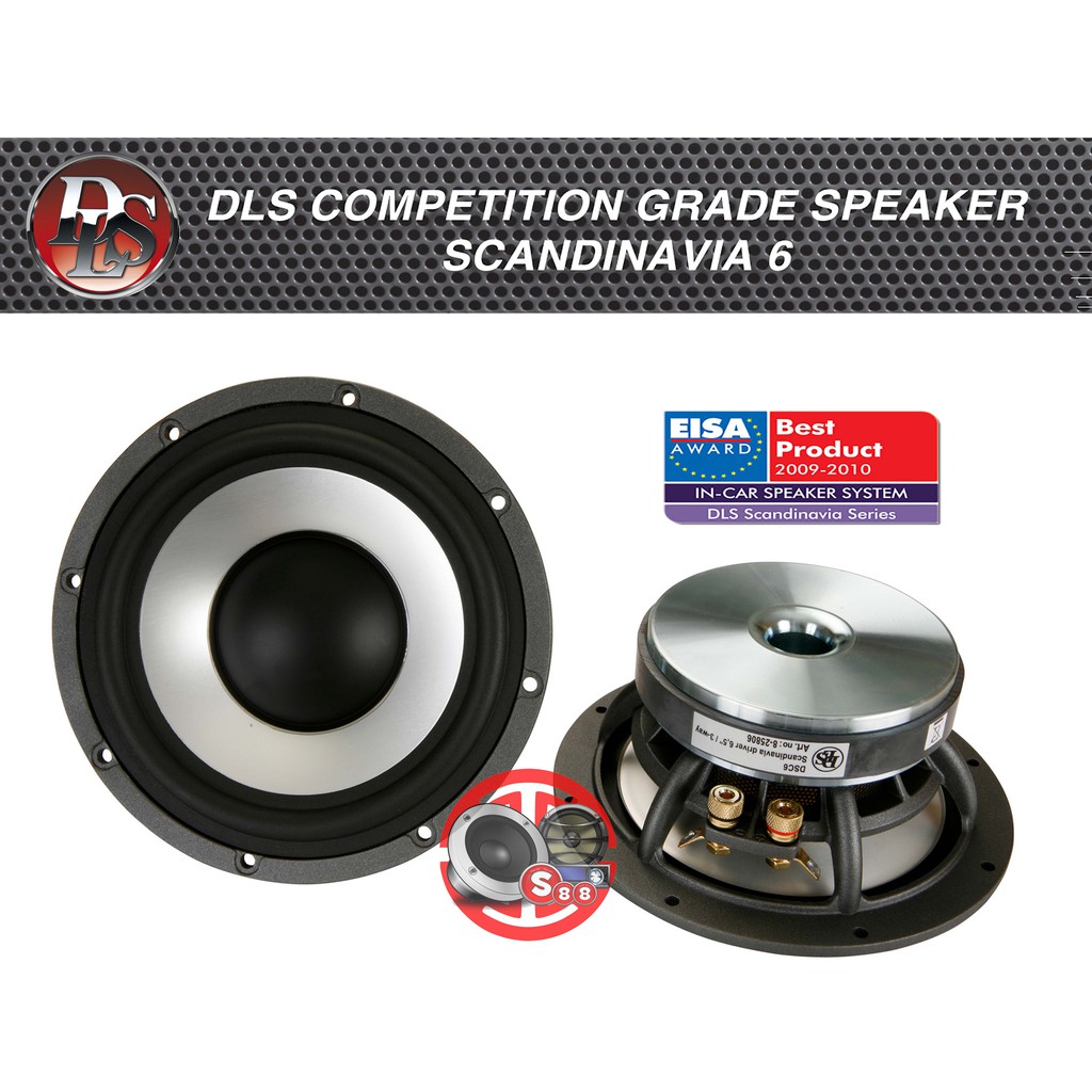 DLS Scandinavia 6 Competition Grade Midbass Speaker Set