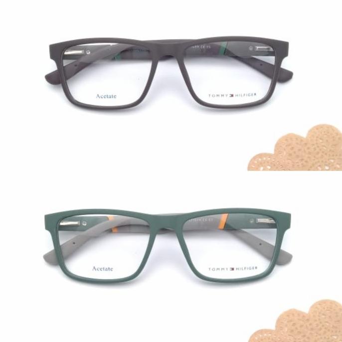 kacamata minus Tommy Hilfiger acetate grade original