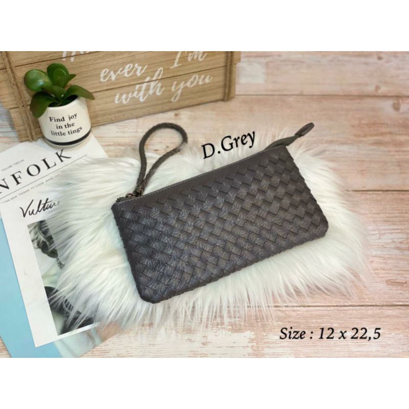 New Dompet Pouch A18 Bahan PU Import Semprem