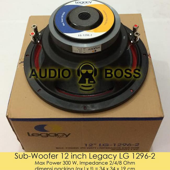speaker subwoofer legacy 12 inch