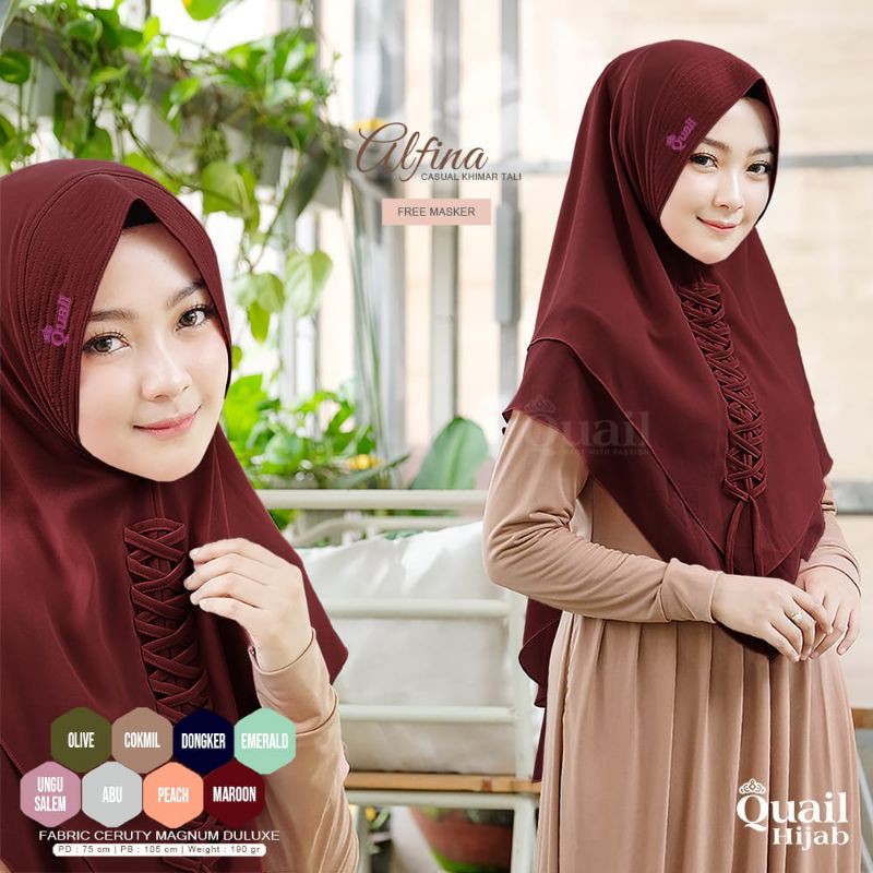 QUAIL HIJAB / ALFINA ORI QUAIL