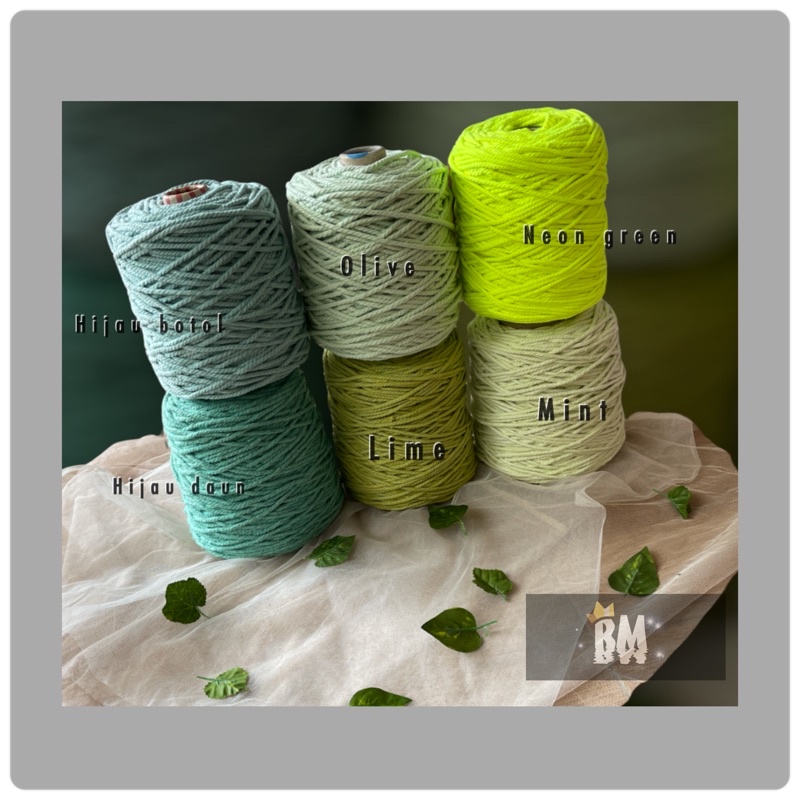 Tali katun warna 1kg