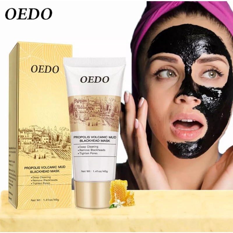 OEDO VOLCANIC SOIL FACIAL ACNE REMOVE BLACKHEAD MITE PROPOLIS FACE CARE PEMBERSIH KOMEDO BLACKHEAD-60ml