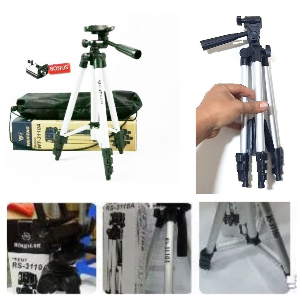 Tripod Stand Braket Penyangga HP Camera 113174