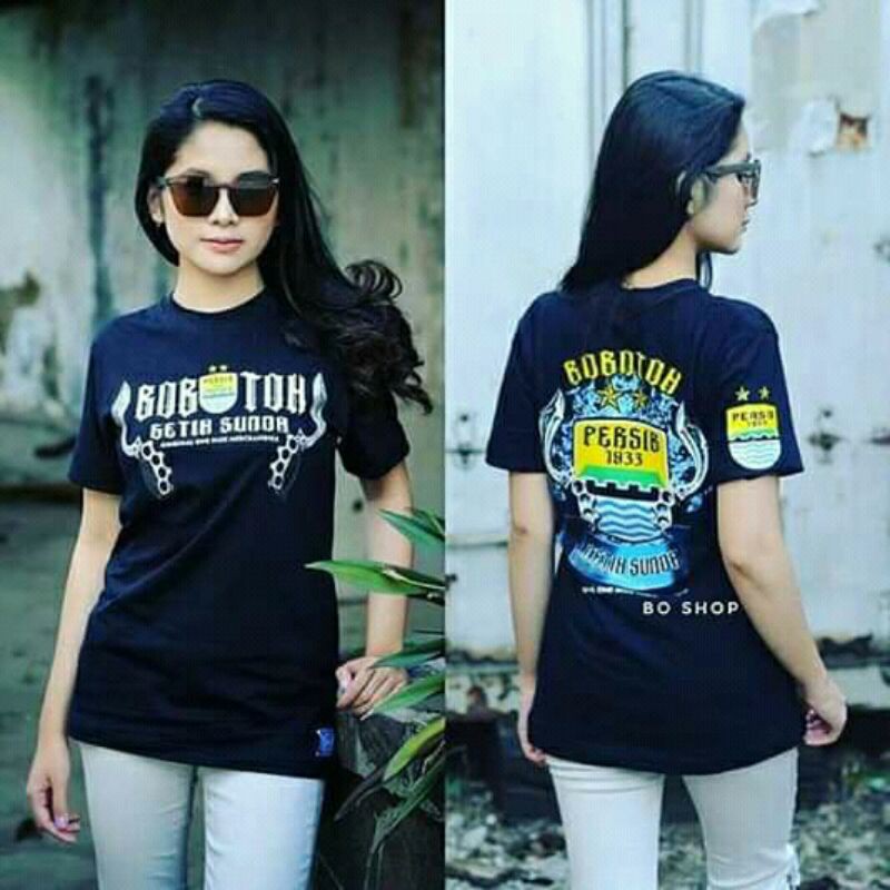 Kaos Bobotoh getih Sunda Hitam C033 /Kaos Viking Persib / Baju Getih Sunda / Baju Bgs Hitam