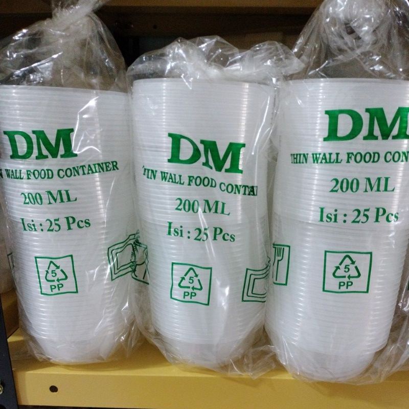 

Ukf5Pc6F4H (Kuliner.Kita) Thinwall Dm Cup 200Ml / Mangkok Bulat Isi 25Pc + Tutup