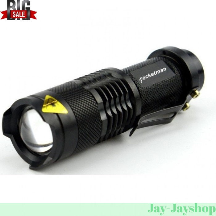 Senter LED 2000 Lumens Waterproof Pocketman LARIS