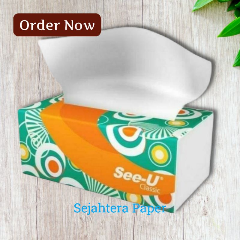 Tisu See u 250 sheet 2 ply/ tissue See-U facial 250 sheet