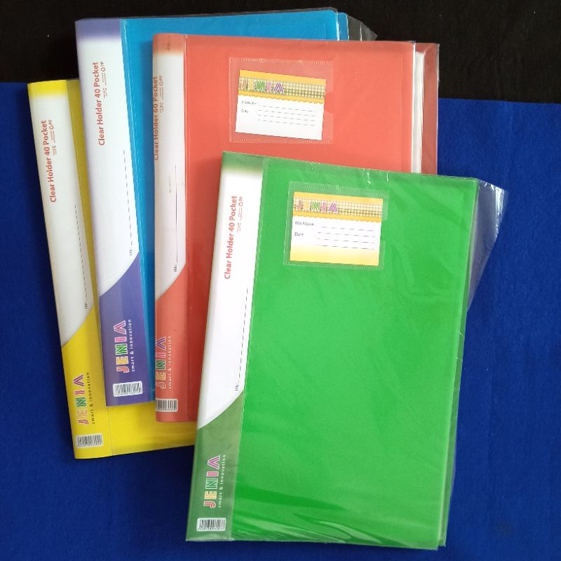 

Clear Holder 40 Pocket Jenia