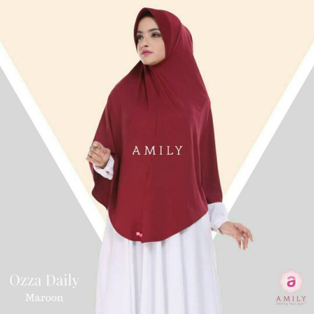 JILBAB  INSTAN JERSEY OZZA ORIGINAL DAILY  AMILY-6