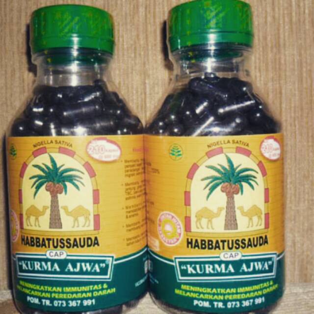 Habbatussauda Cap Kurma Ajwa