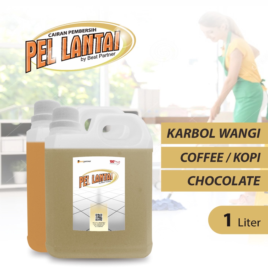 Pembersih Lantai Super Pel Wangi 1 Liter / Cairan Pembersih Lantai Aroma Wangi 1 Liter Jerigen