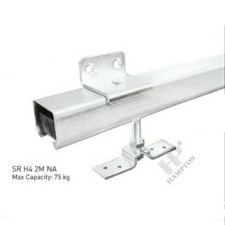 Rel Pintu Geser Sliding Rail Hampton 2 meter 200 cm Rel Pintu Geser Sliding Rail Hampton 2 meter 200 cm