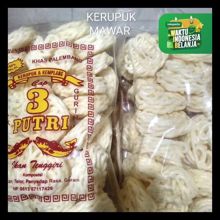 

KERUPUK MAWAR PUTIH KHAS PALEMBANG 250 GRM BERKUALITAS