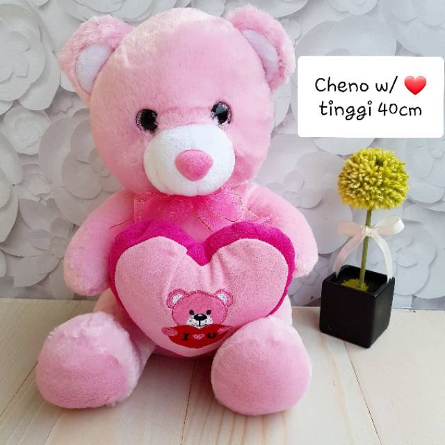 Boneka Animal cheno with love