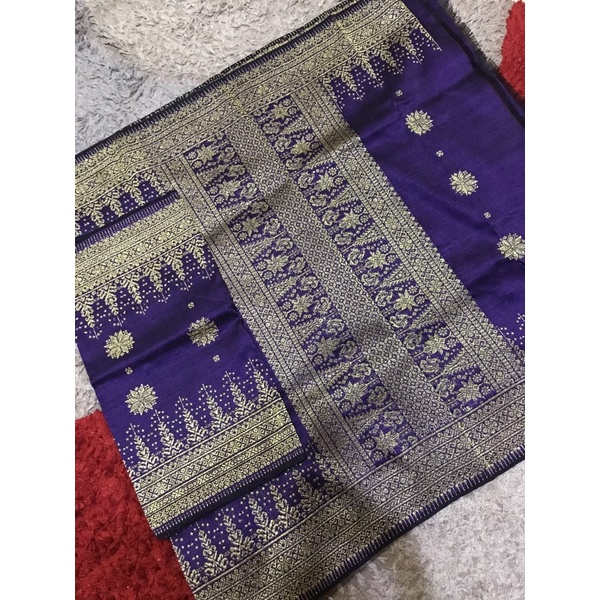 Songket Palembang (Cantik Manis Ungu)