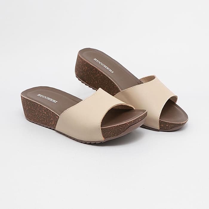 Buccheri Sandal Wanita Venus Cream