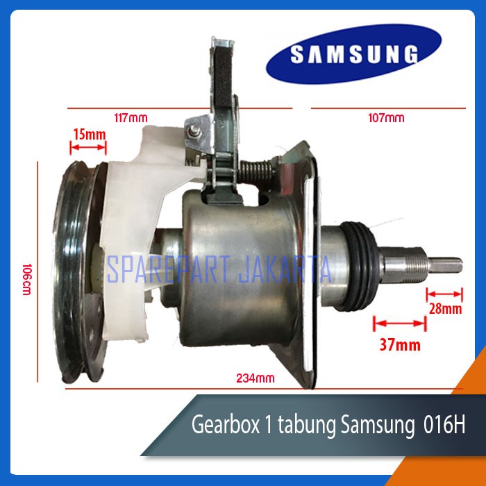 Gear Box Girbok Girbox Mesin Cuci 1 Tabung Samsung