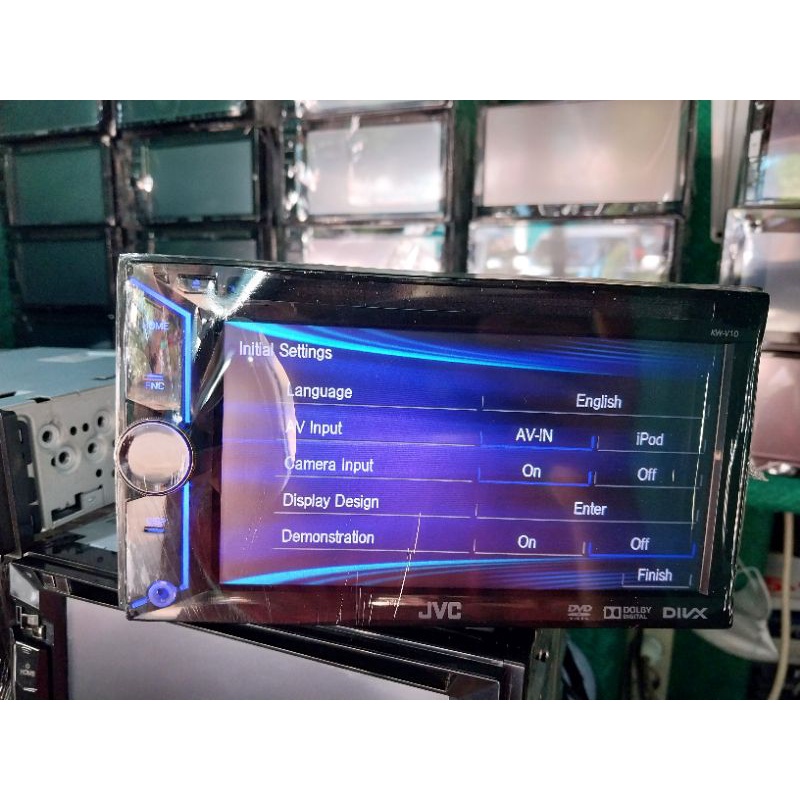 head unit jvc kw v-10 original honda hrv
