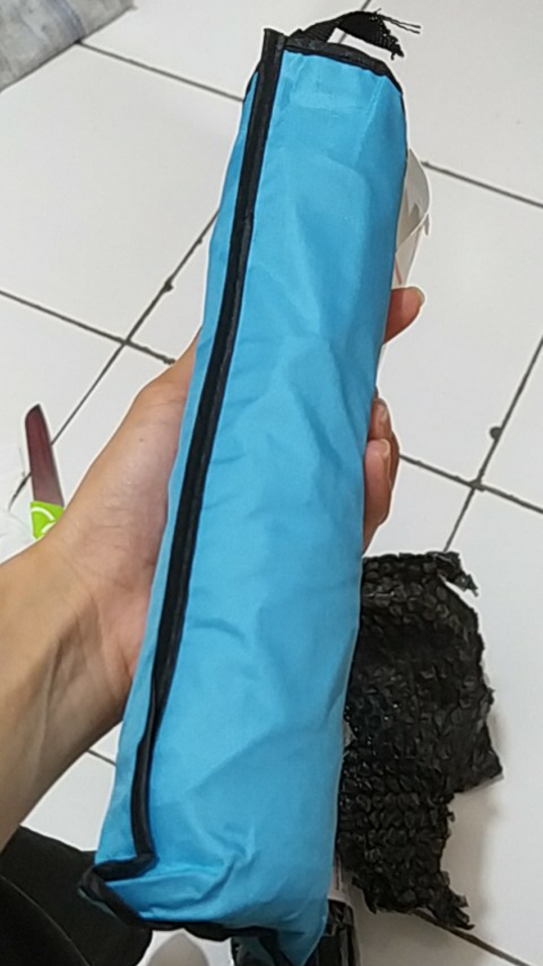 Ombotak Payung Lipat 3d New. Magic Umbrella Hujan 3 Dimensi Warna Random