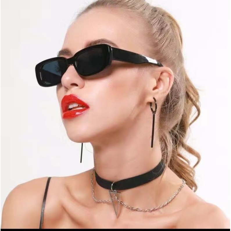 Kacamata Hitam Fashion Sunglasses Anti UV Gaya Korea Pria Wanita - LJ