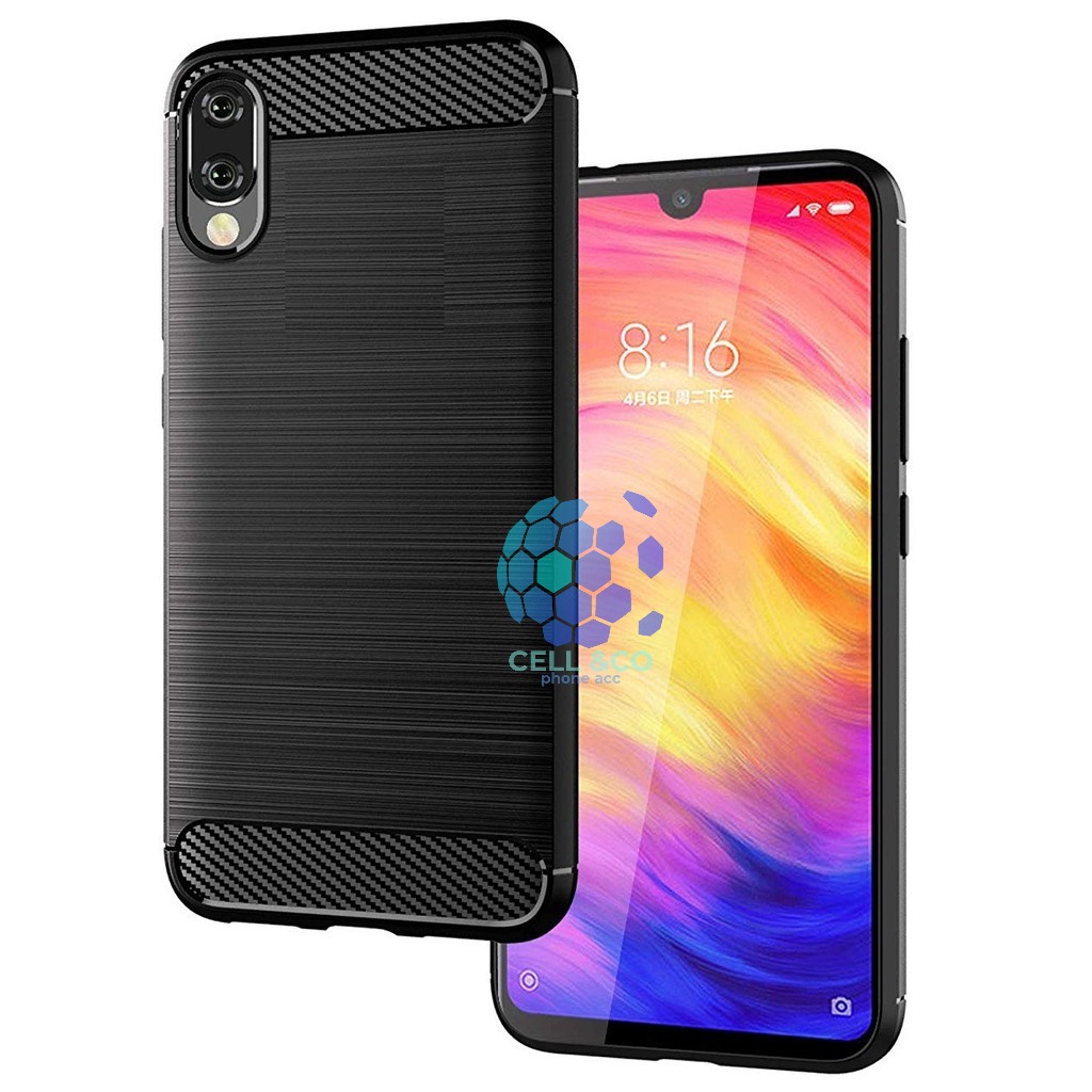 CASE CARBON VIVO Y1S casing hp silikon softcase case premium carbon cover