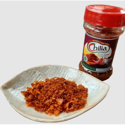 

Sambal Kering Non MSG Chilia HALAL MUI Ijin Resmi BPOM