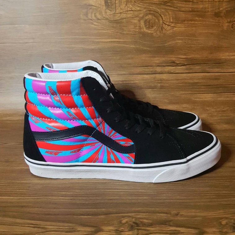 Vans Sk8 Hi (Retro Mart) Black/True White