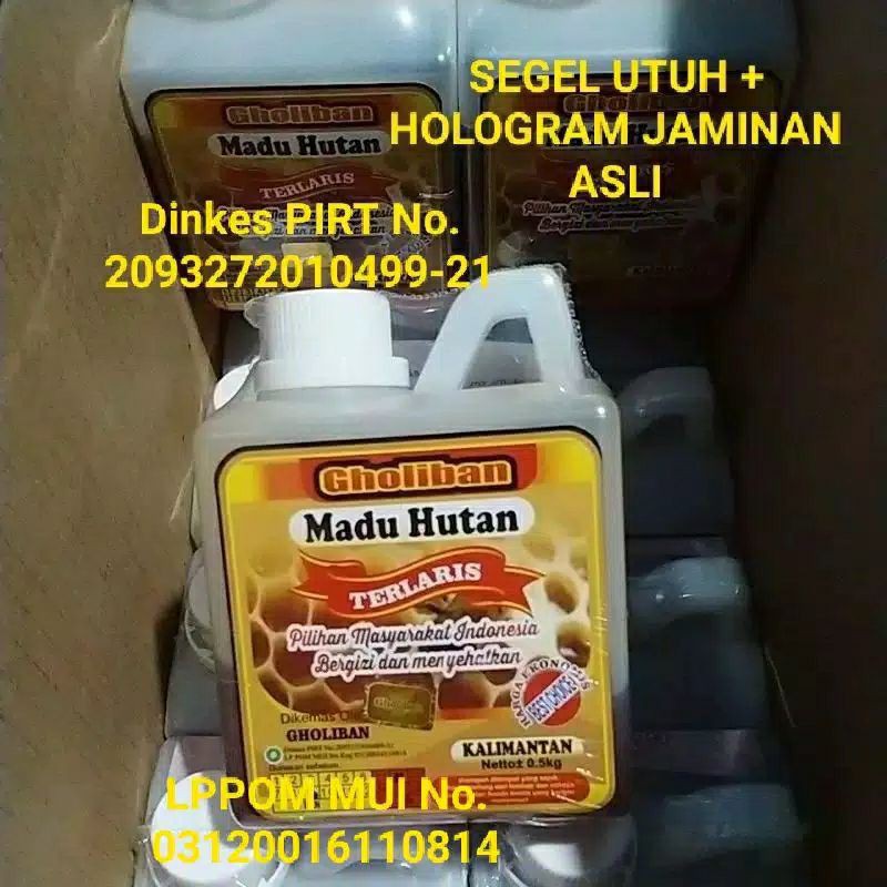 

MADU HUTAN KALIMANTAN GHOLIBAN 500grm
