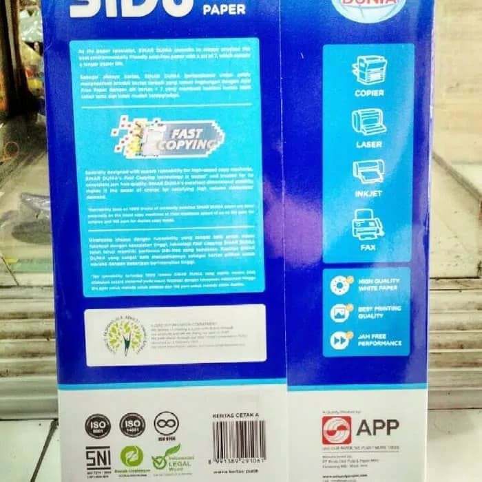 

Kertas Folio F4 HVS 70 gram 70 gsm photocopy fotocopy