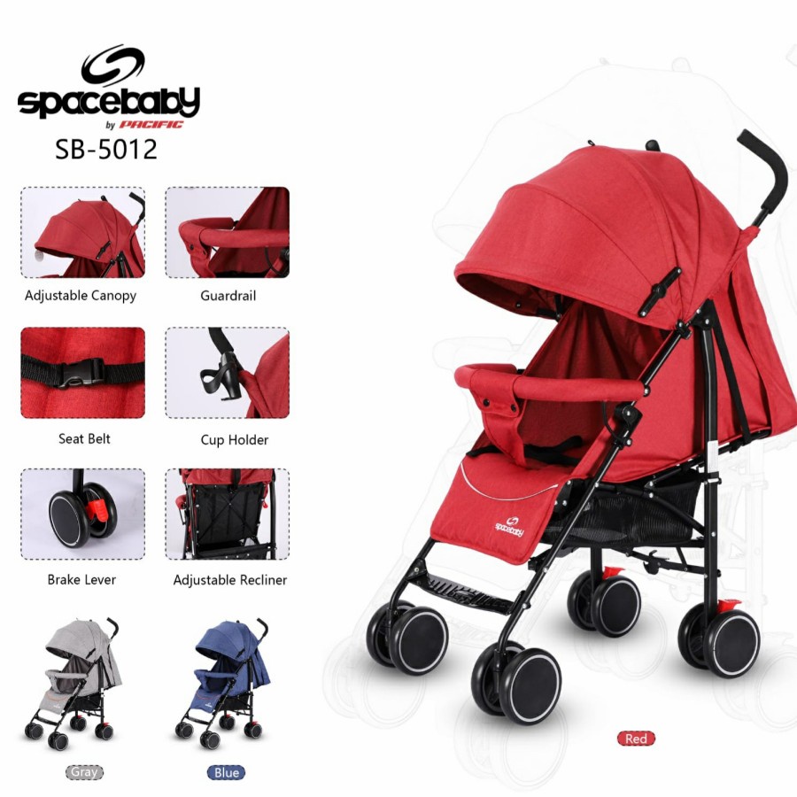 Stroller Space Baby SB 5012 Stroller Spacebaby sb5012