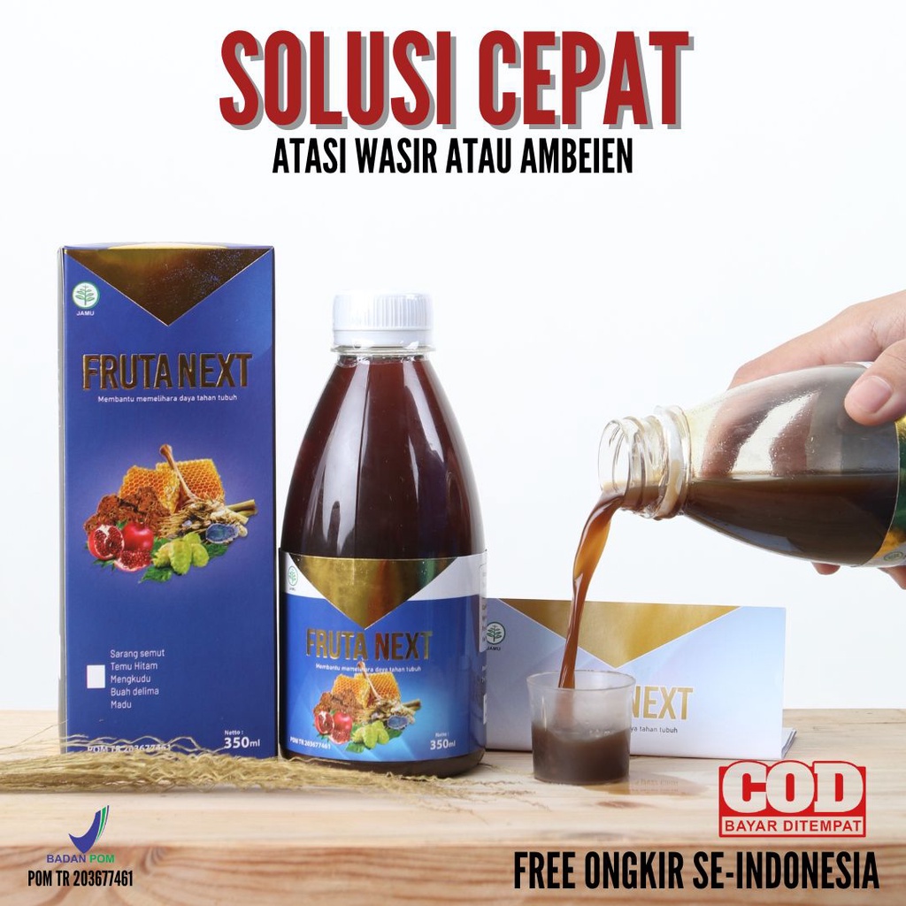 Frutanext Cepat Atasi Ambeien Atau Wasir Dari Dalam Original