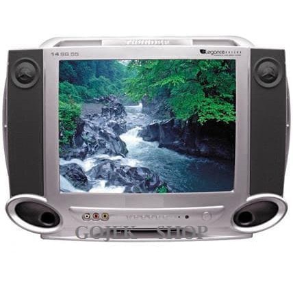 Promo TV Multimax 14FA46 TV CRT Tabung 14 inch Layar Semi Flat - Putih Murah Banget