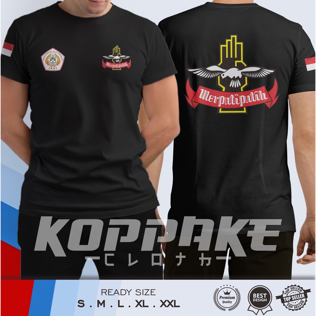 Kaos Pencak Silat Merpati Putih Indonesia Baju Distro