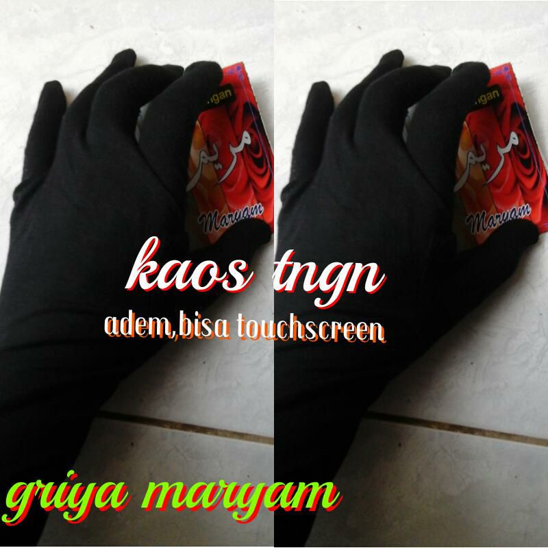 sarung tangan touchscreen/sarung tangan wanita muslimah