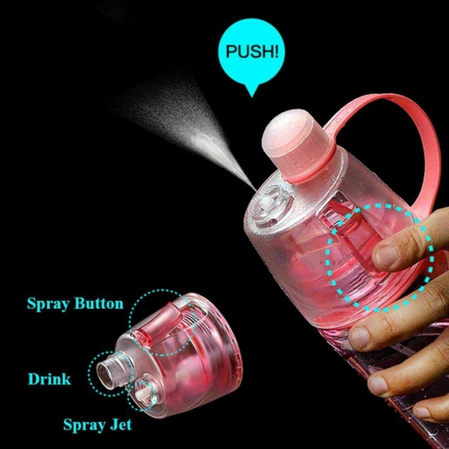 Botol Minum Spray New B / Now E Sport Bottle Water 600ML