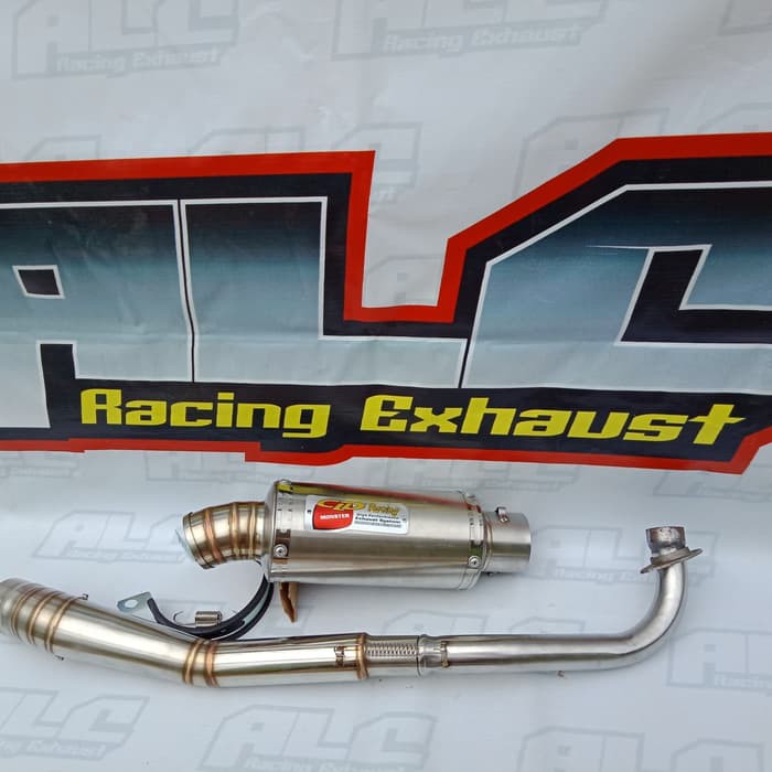 Knalpot CLD racing Bebek Netral leher smping stanles