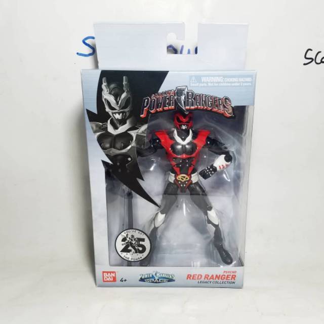Legacy Power Rangers In Space Psycho Ranger Merah red ranger denji Sentai Megaranger