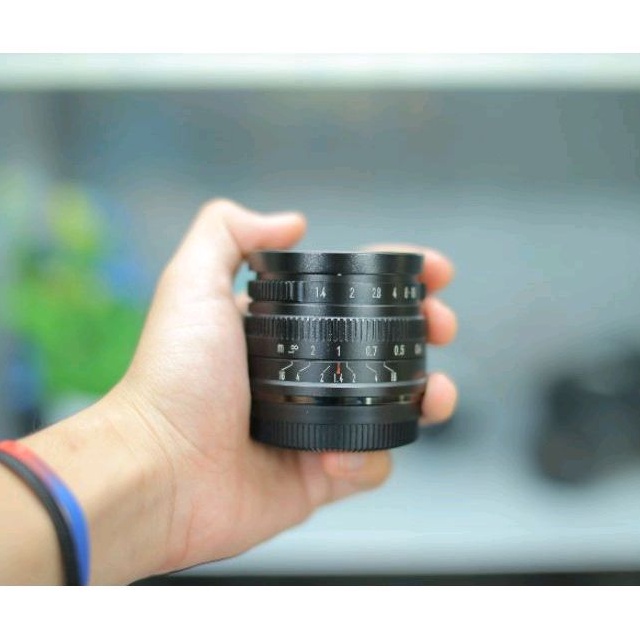Lensa Fix 7artisans 35mm F1.4 For FUJIFILM Kamera Mirrorless