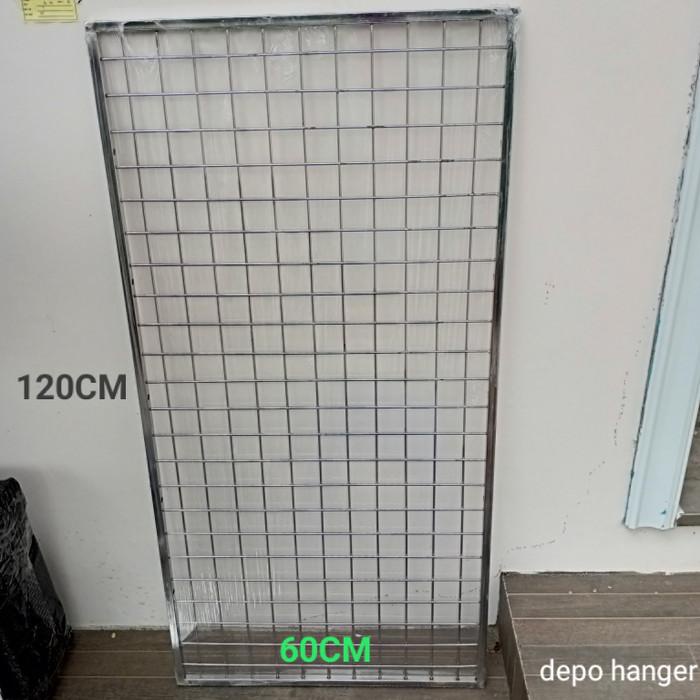 Rack | Ram Jaring Besi Ukuran 60120 / Pajangan Aksesoris