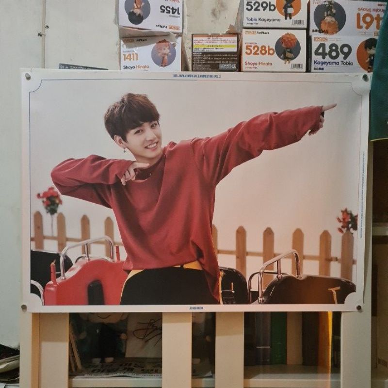 [ READY STOCK ] BTS JUNGKOOK OFFICIAL POSTER JAPAN OFFICIAL FANMEETING VOL 3